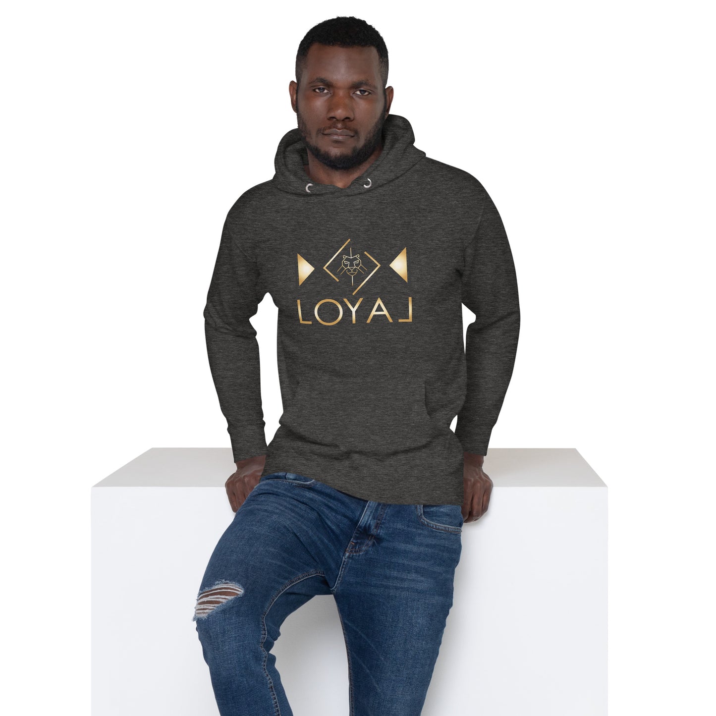 Hoodie- Unisex Gld/Blk