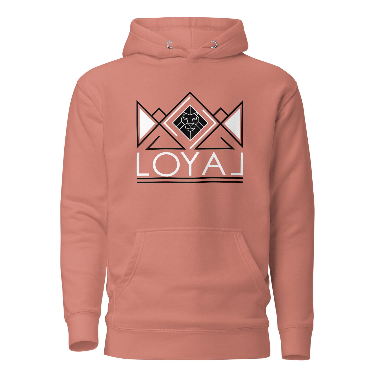 Hoodie- Unisex Blk/Wht