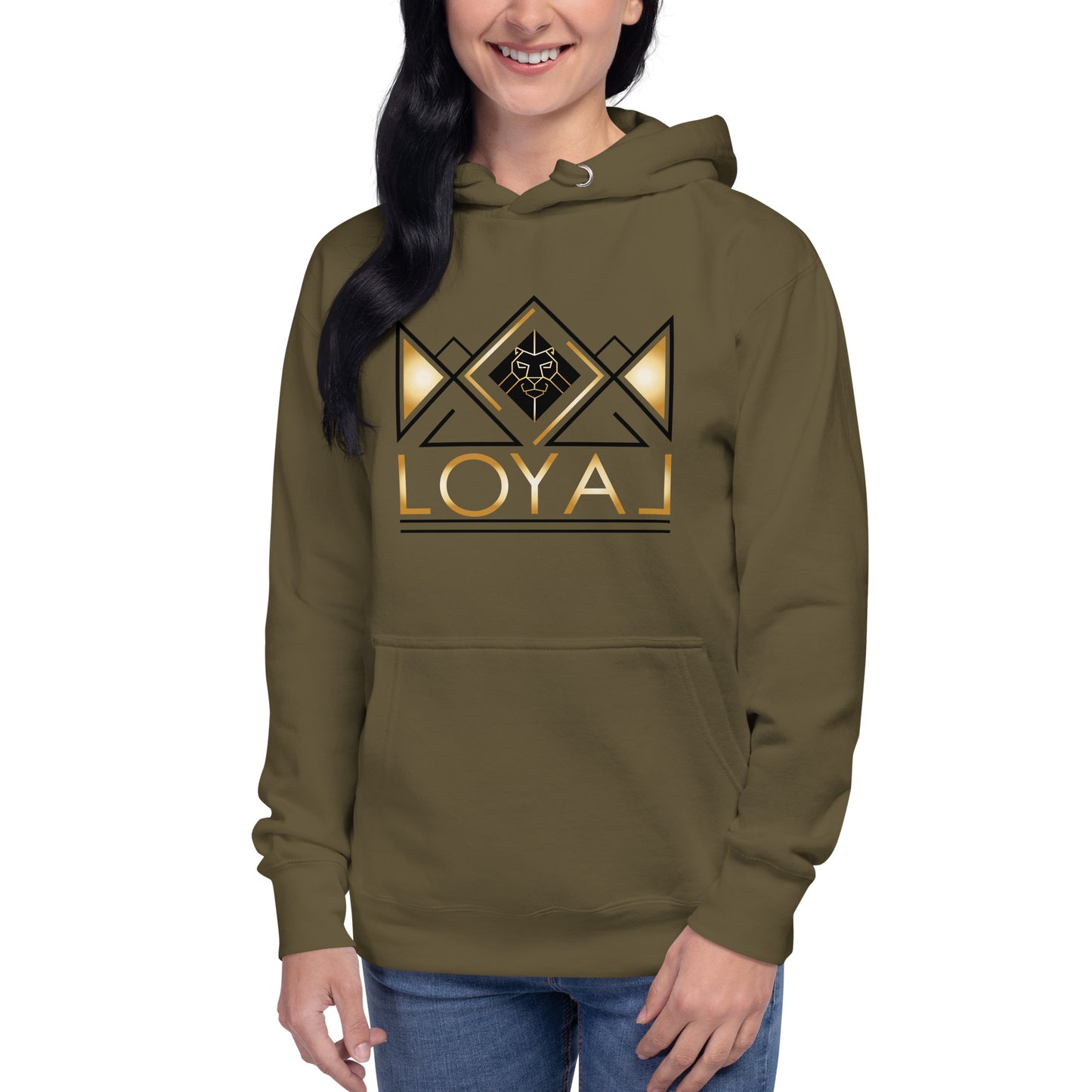 Hoodie- Unisex Gld/Blk
