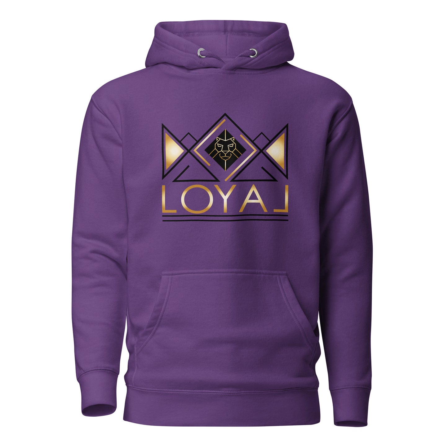 Hoodie- Unisex Gld/Blk