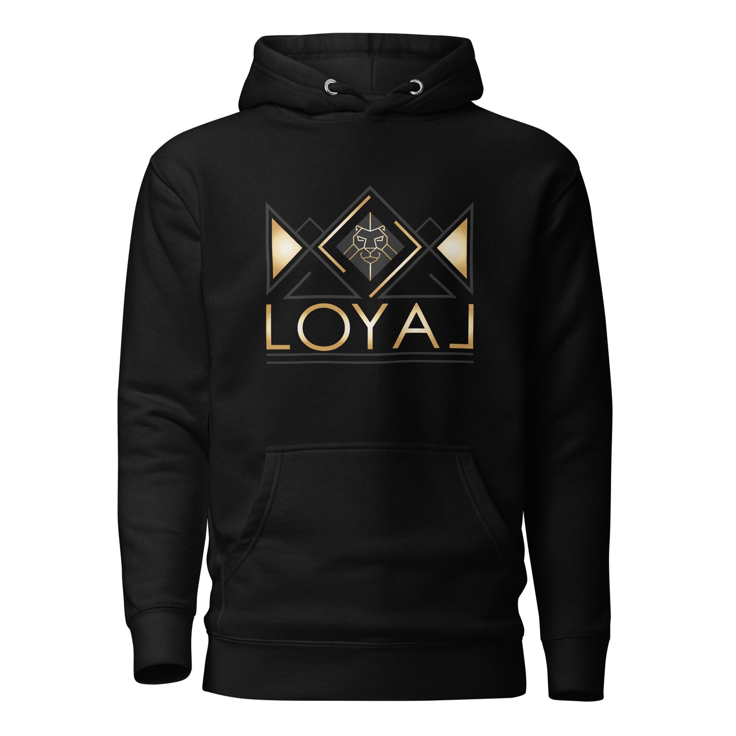 Hoodie- Unisex Gld/Blk