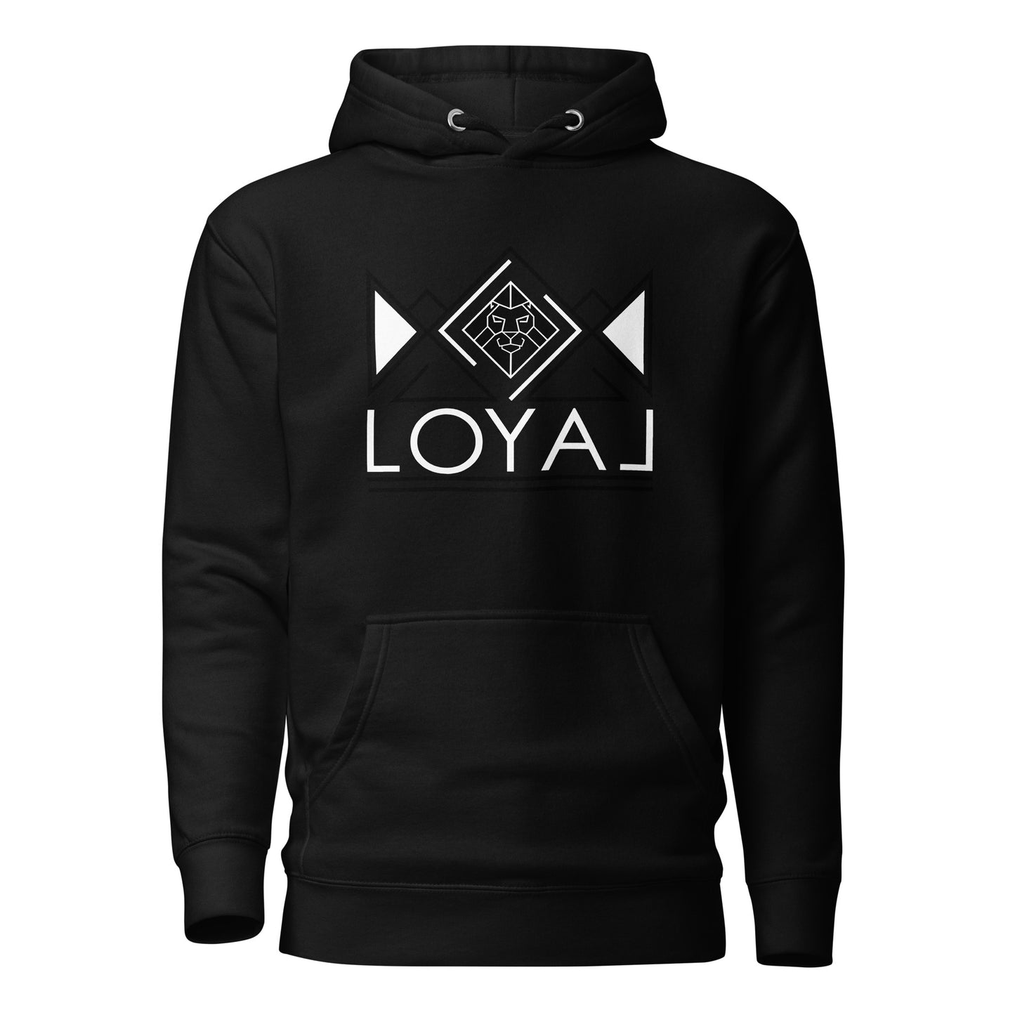 Hoodie- Unisex Blk/Wht