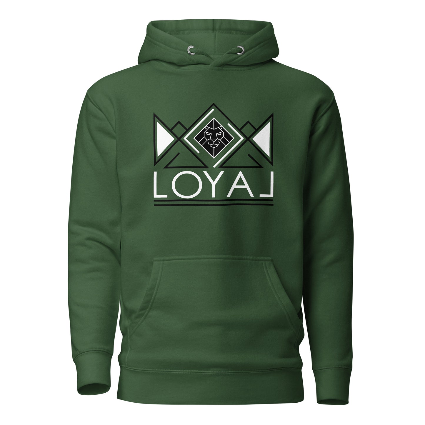 Hoodie- Unisex Blk/Wht