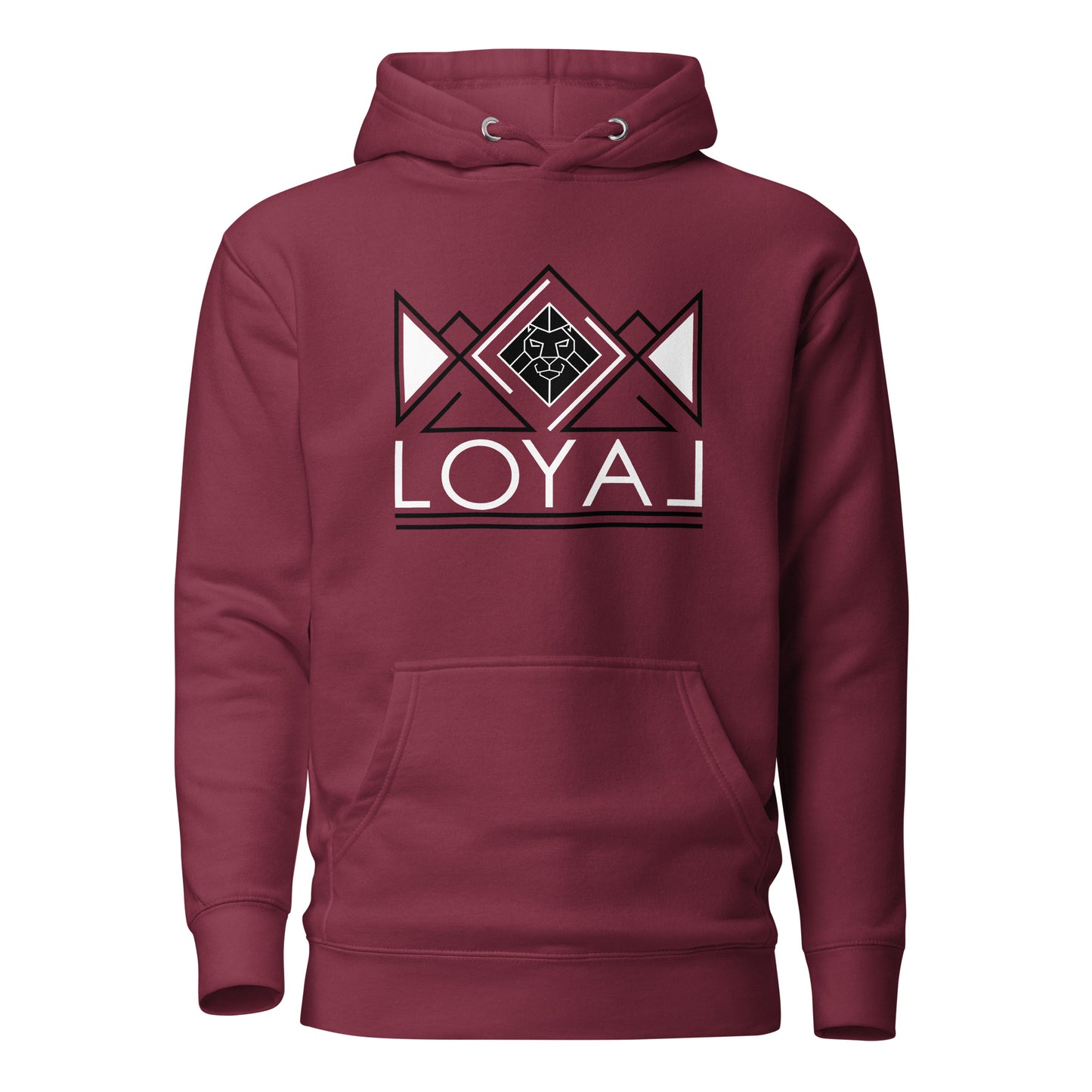 Hoodie- Unisex Blk/Wht