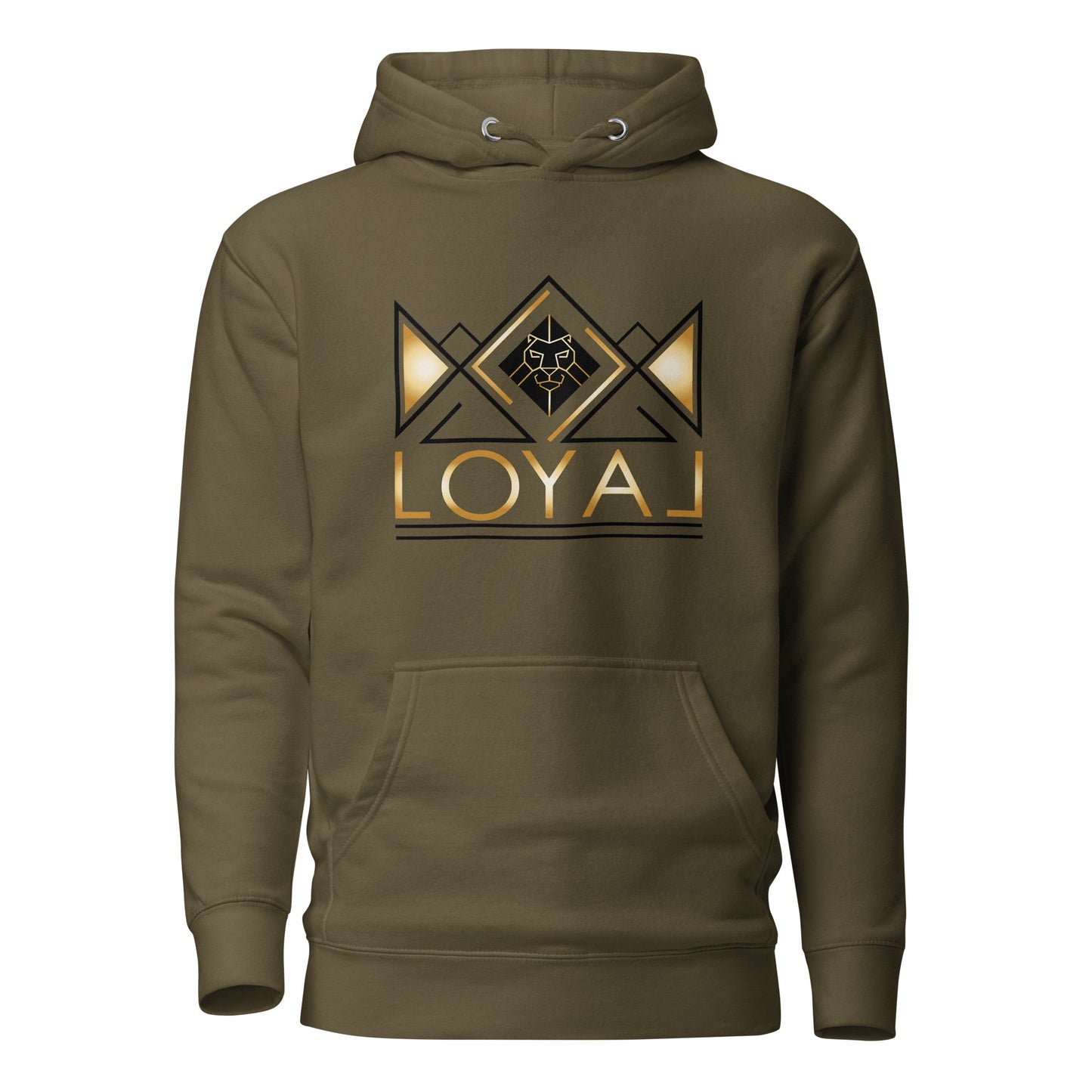 Hoodie- Unisex Gld/Blk