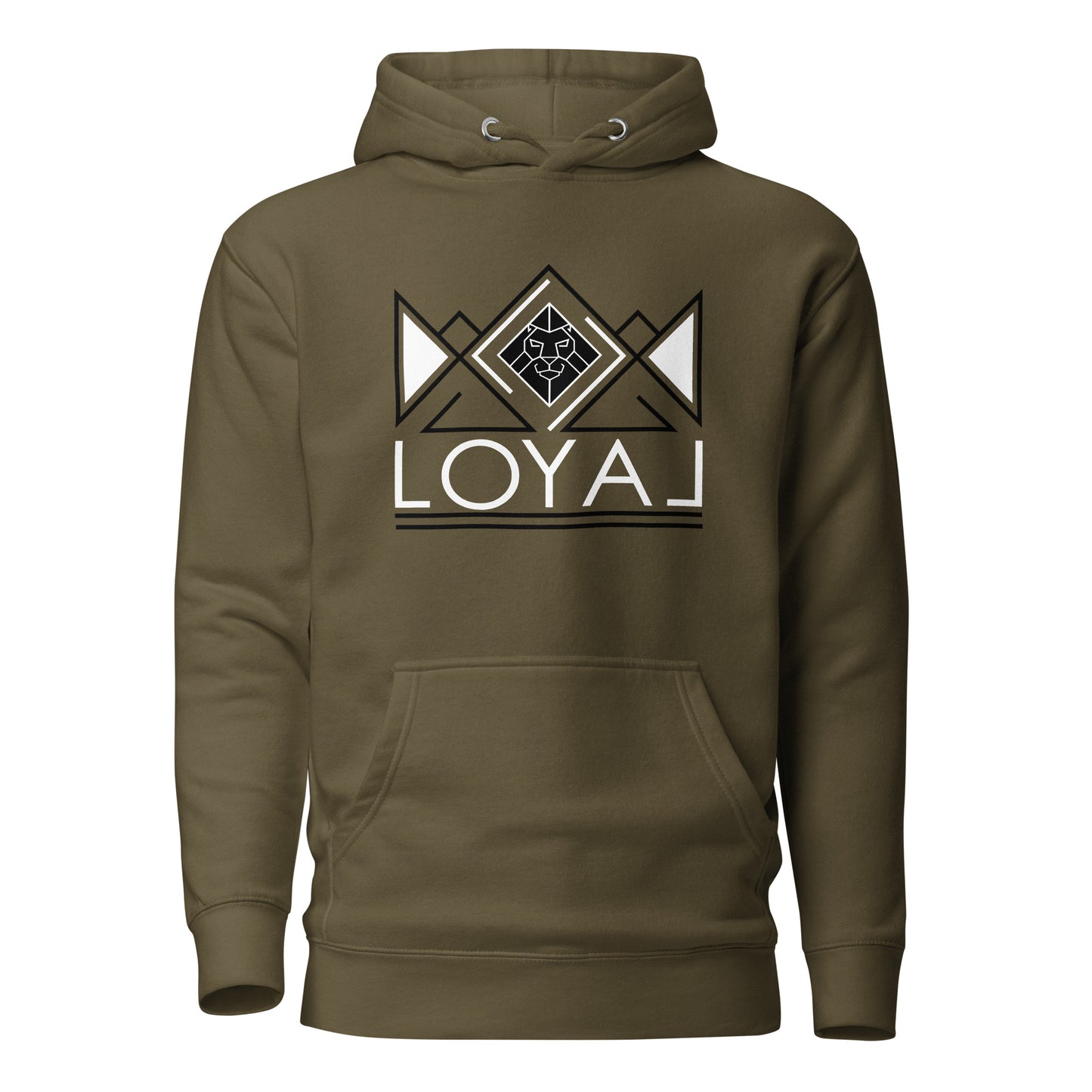 Hoodie- Unisex Blk/Wht