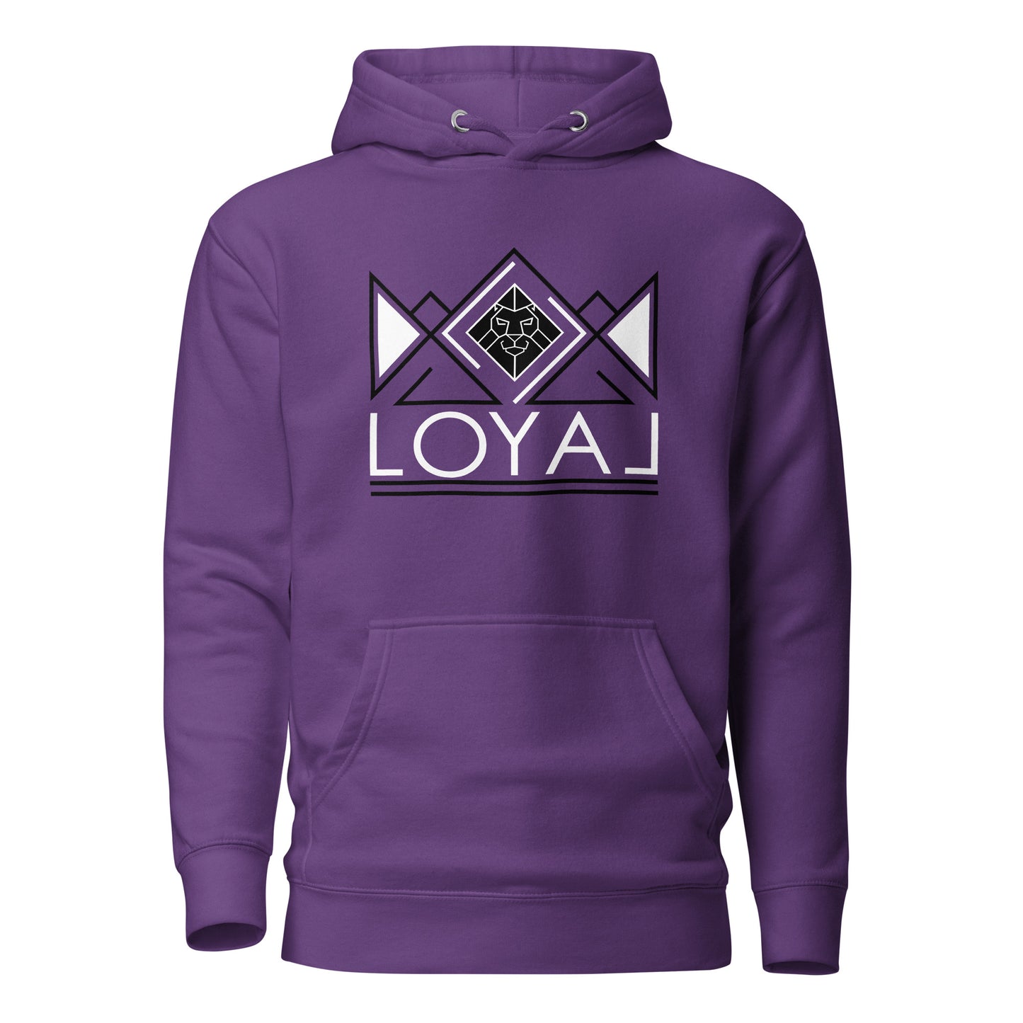 Hoodie- Unisex Blk/Wht