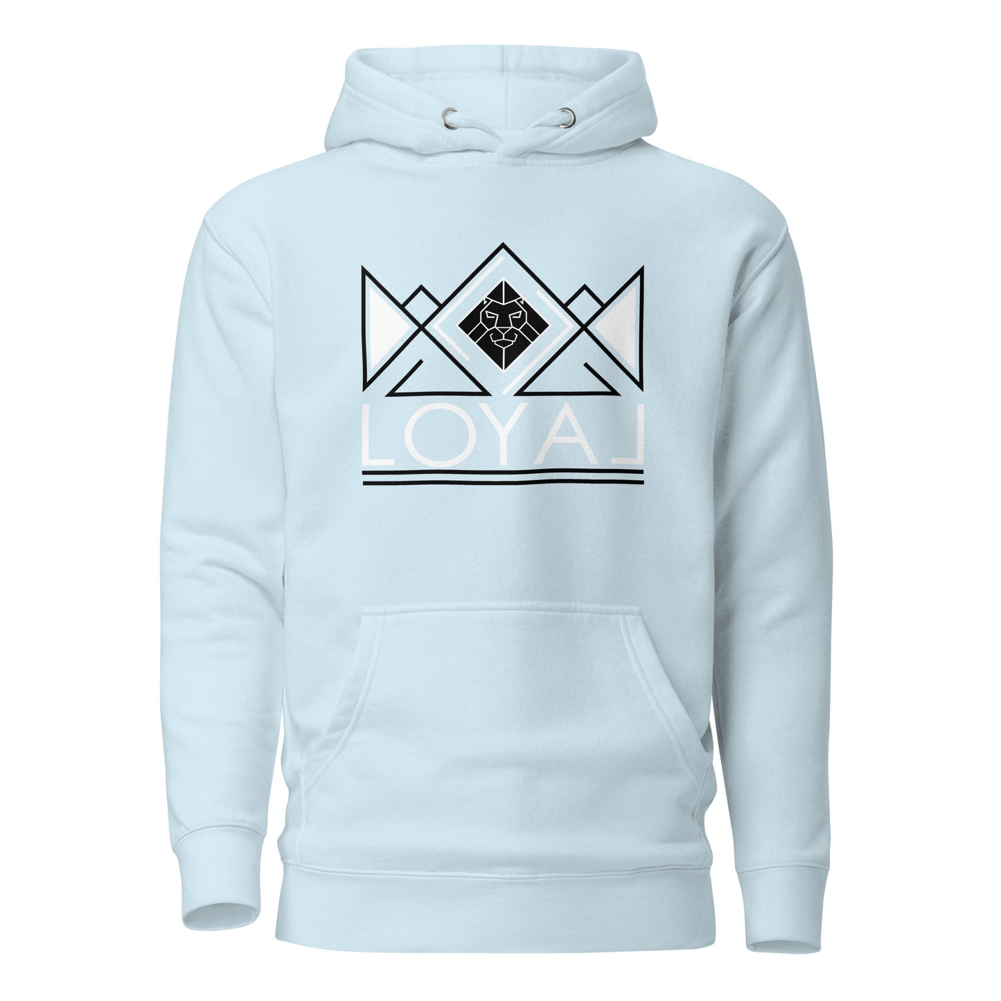 Hoodie- Unisex Blk/Wht