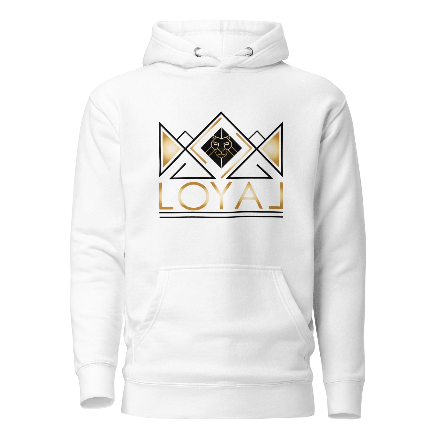 Hoodie- Unisex Gld/Blk