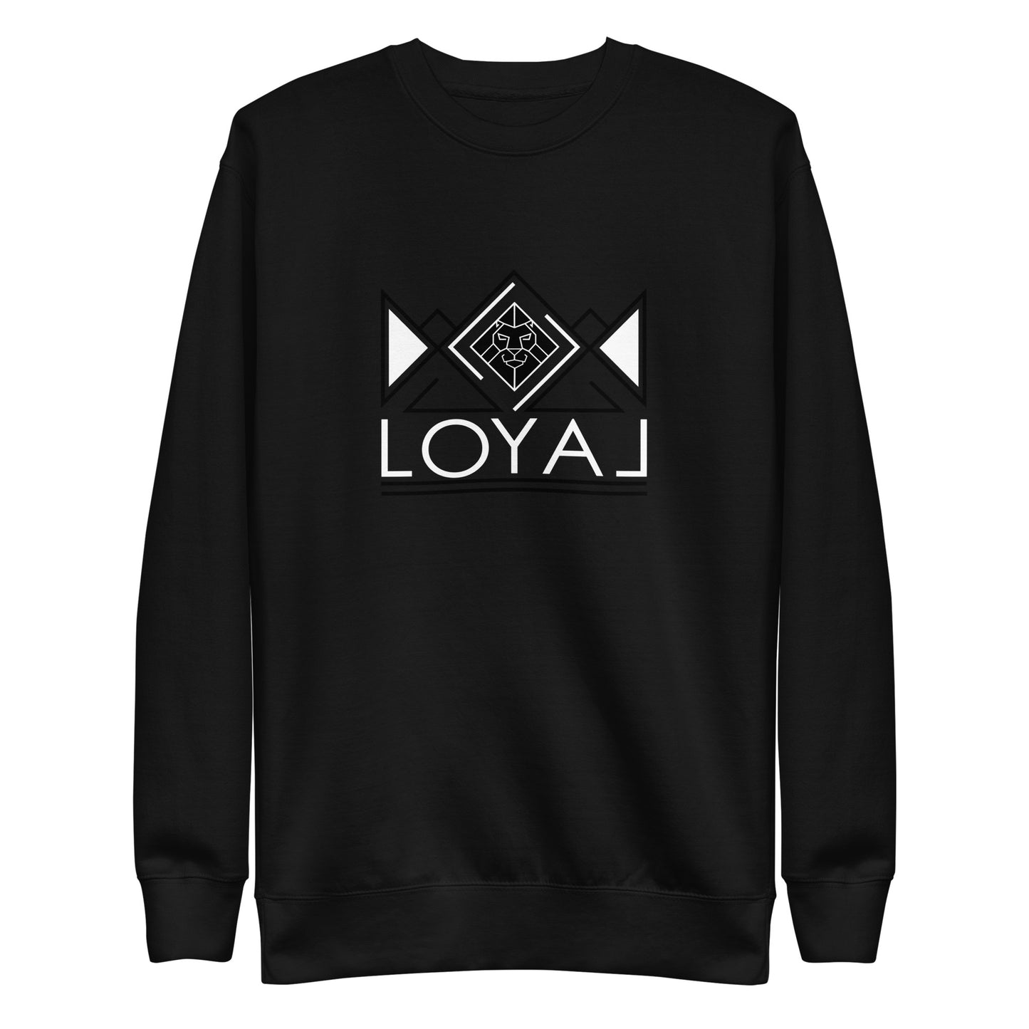 Crewneck Sweatshirt Blk/Wht