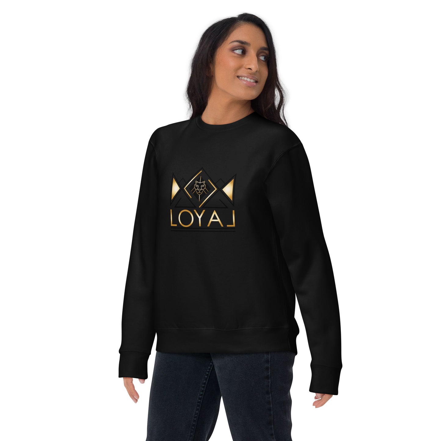 Crewneck Sweatshirt Gld/Blk