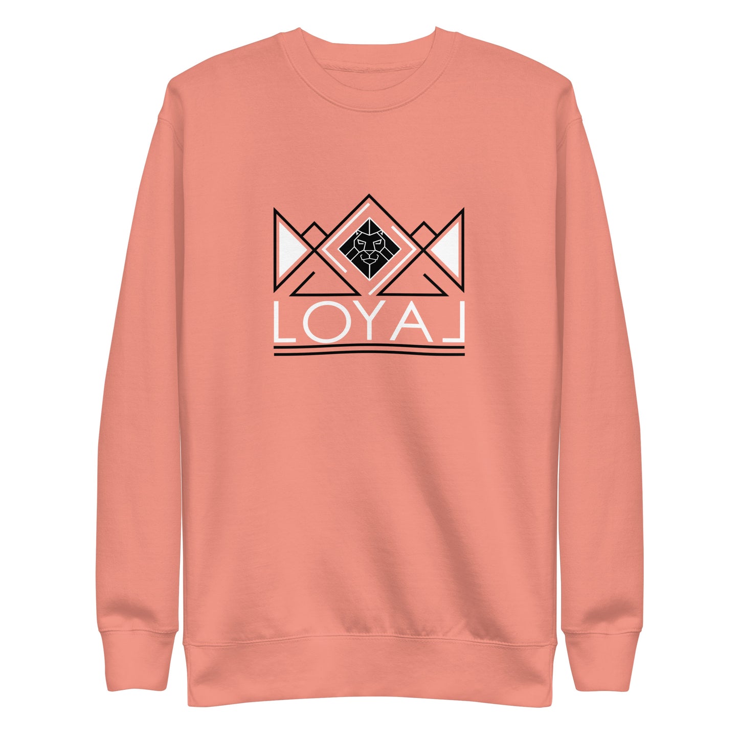 Crewneck Sweatshirt Blk/Wht