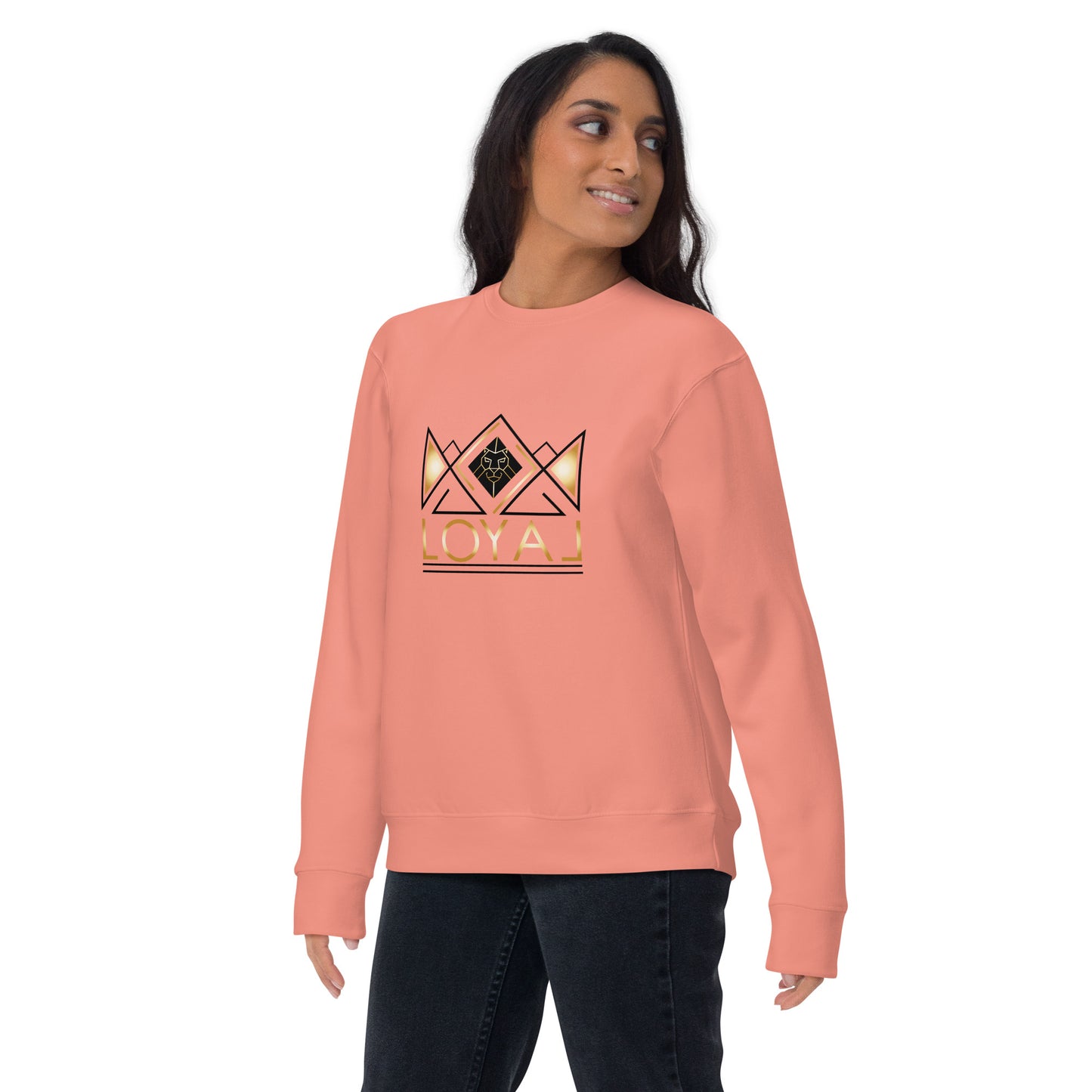 Crewneck Sweatshirt Gld/Blk