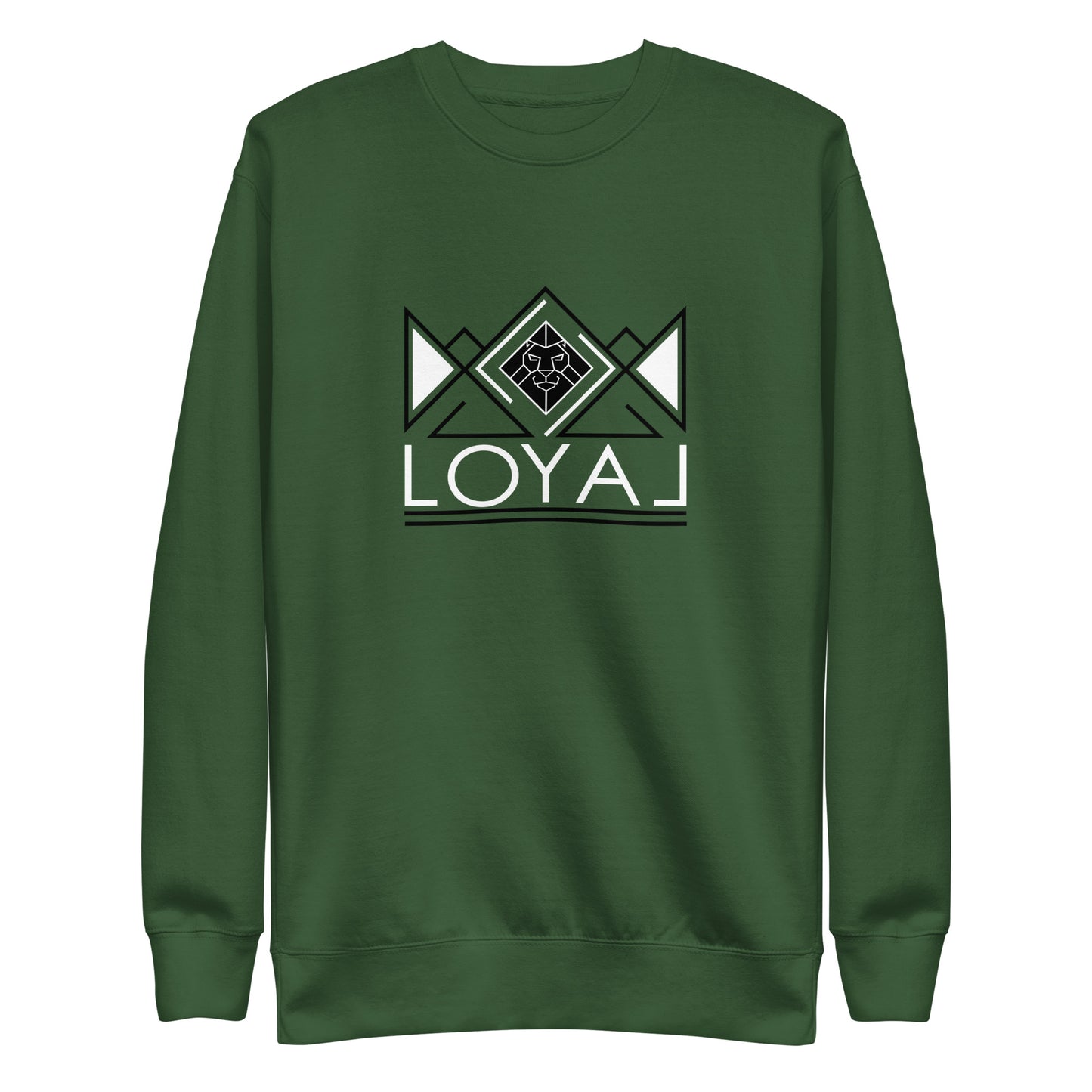 Crewneck Sweatshirt Blk/Wht