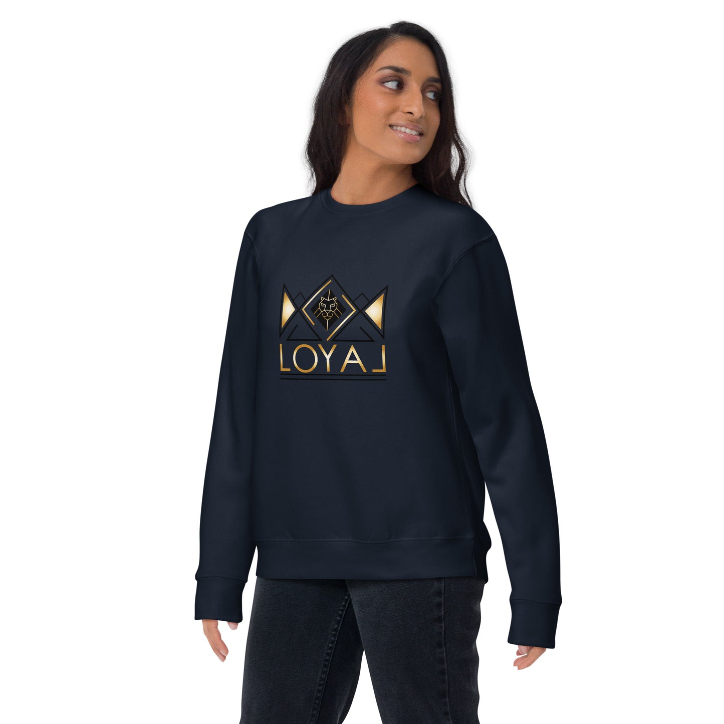 Crewneck Sweatshirt Gld/Blk