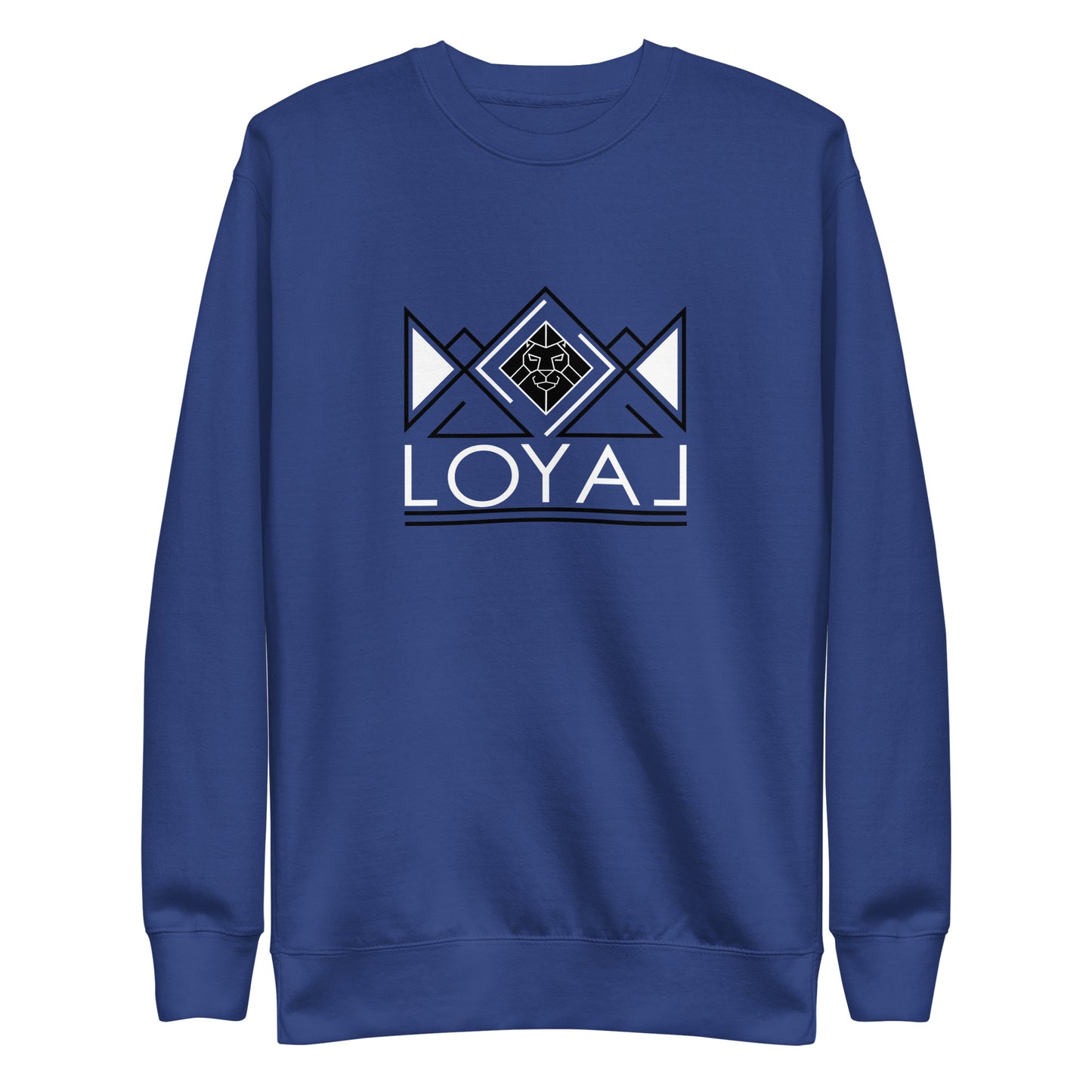Crewneck Sweatshirt Blk/Wht