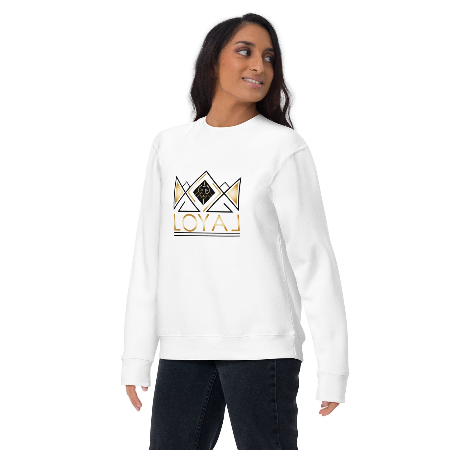 Crewneck Sweatshirt Gld/Blk
